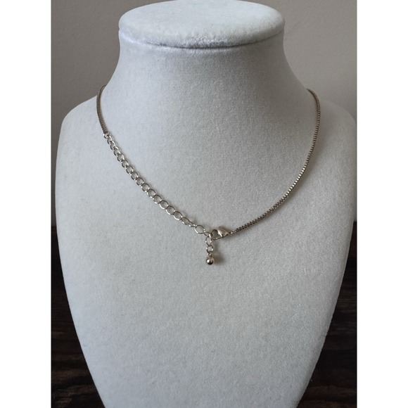 Nugget Necklace Gold Plated 25" Inches Adjustable Clasp Excellent Condition - Picture 5 of 6